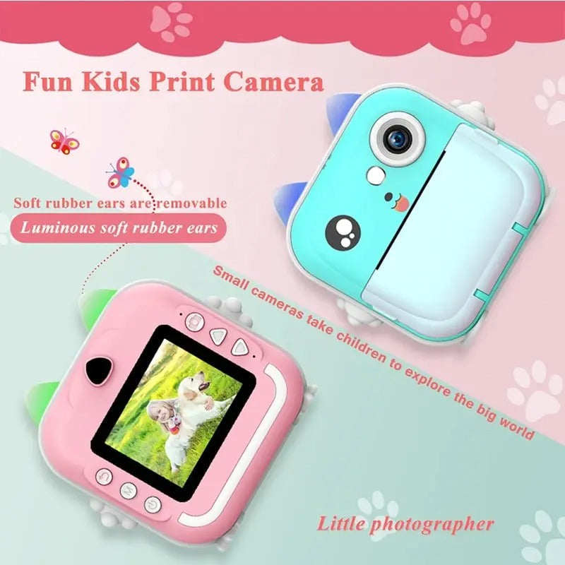 CHILDRENS Instant™ Print Digital Camera | FRONT/BACK 48MP Camera