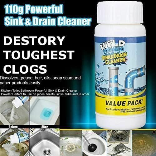 Powerful Sink Pipe Cleaning Powder | Buy 1 Get 1 Free