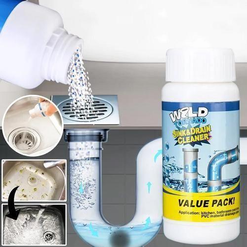 Powerful Sink Pipe Cleaning Powder | Buy 1 Get 1 Free