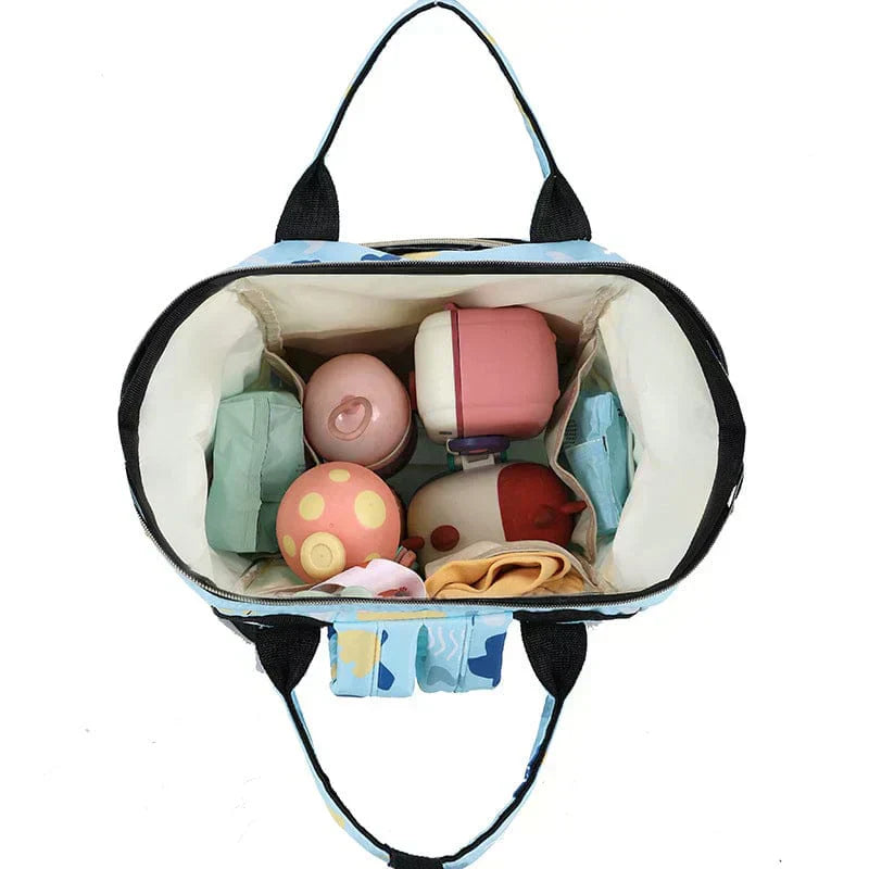 Mummy Maternity Large Storage Bag with USB Charging Port and Hanging Belt