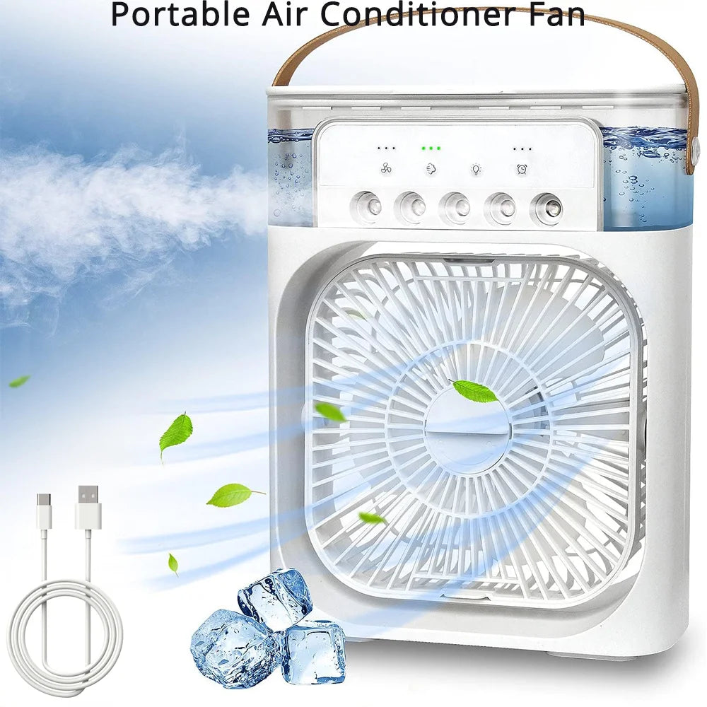 Rechargeable Mist Cooling Fan | Limited Stock Left Only 😊😊😊
