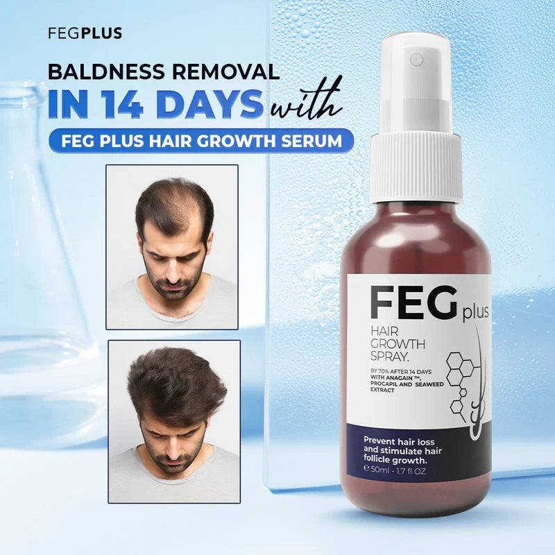 FEG HAIR GROWTH SPRAY | VISIBLE GROWTH IN 15 DAYS